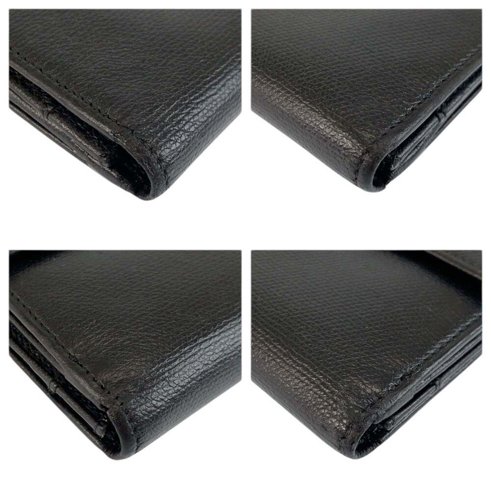 CHANEL Authentic Black Leather Wallet - Picture 7 of 10